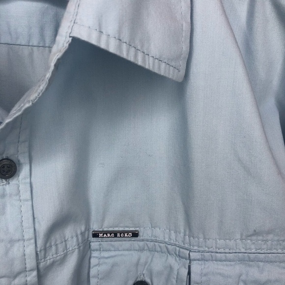 Marc Ecko XL Men’s Long Sleeve Button Down Utility - Picture 5 of 9